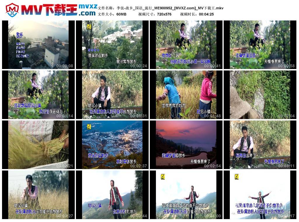 李弦-故乡_国语_流行_ME900952